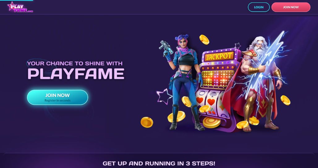 Play Fame sweepstakes casino